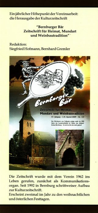 Infoblatt 'Bernburger Heimatkreis e.V.' Seite 4